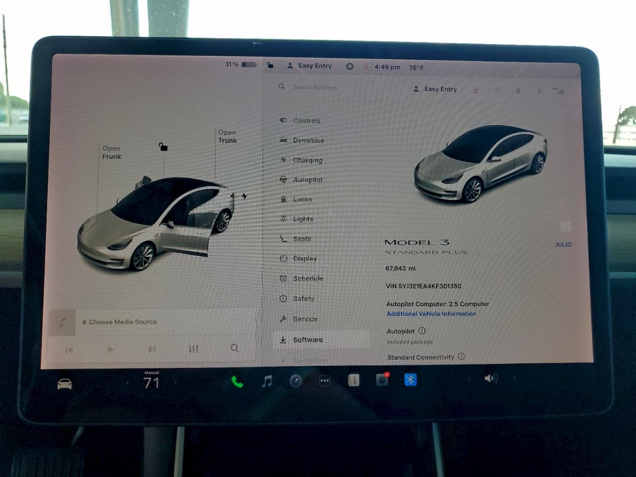 2019 TESLA MODEL 3 photo 9