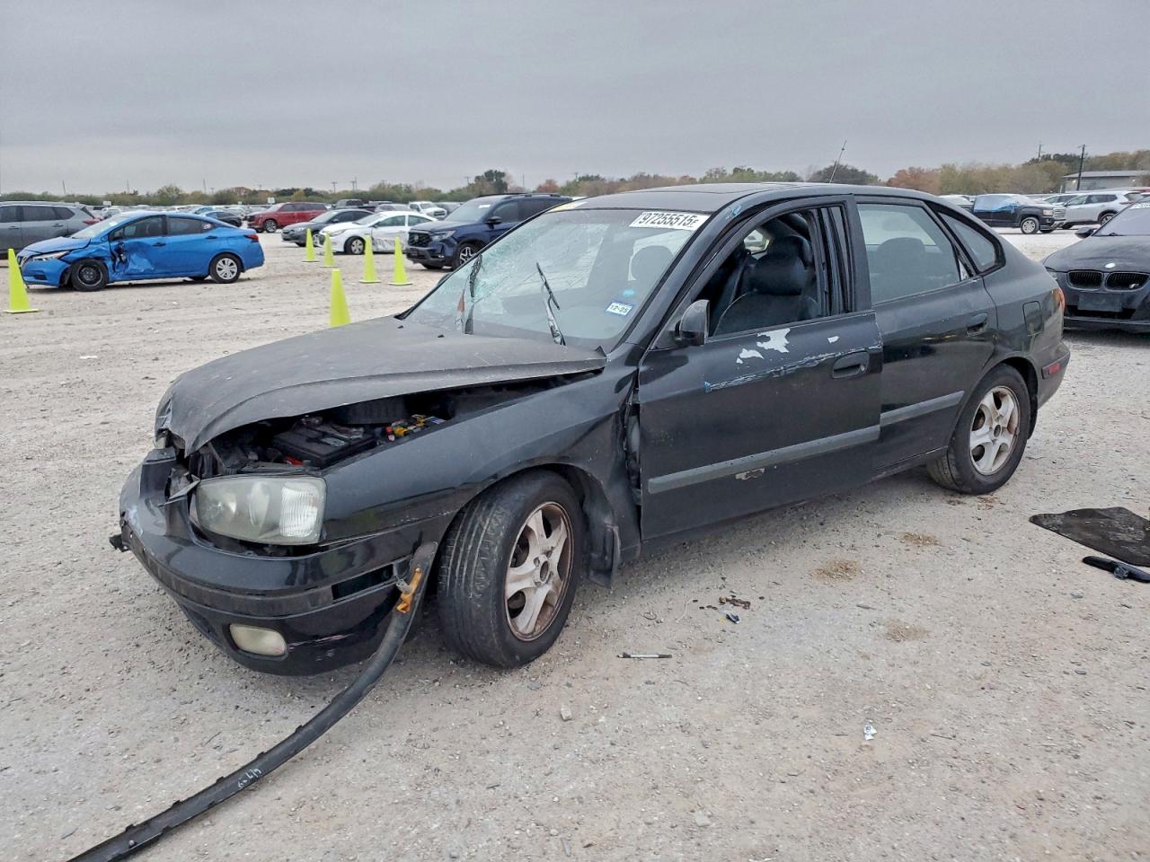 2002 HYUNDAI ELANTRA GLS — FRONT END damage — photo 1