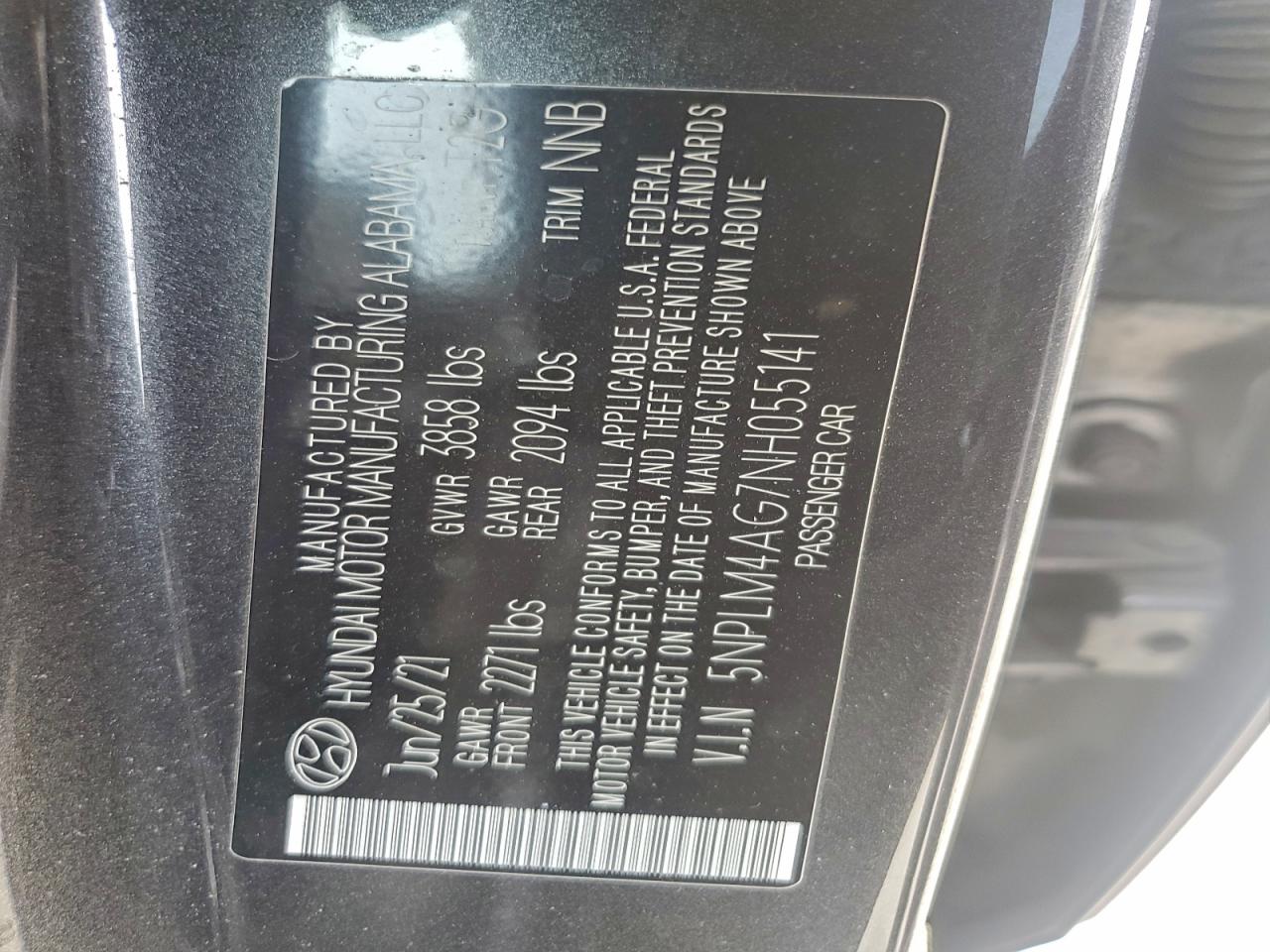 2022 HYUNDAI ELANTRA SEL photo 13