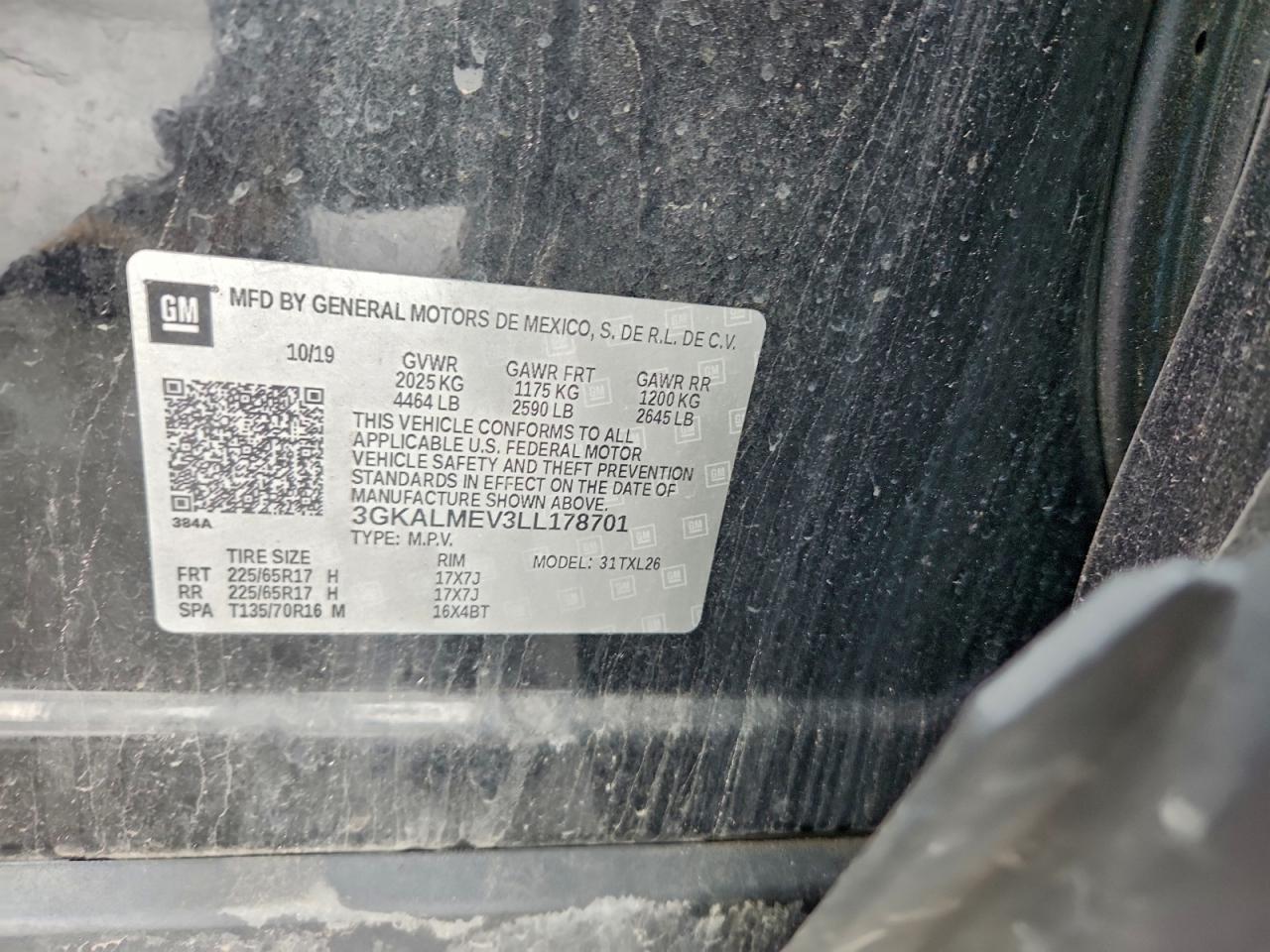 2020 GMC TERRAIN SLE photo 13