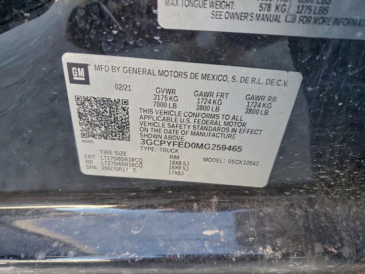 2021 CHEVROLET SILVERADO K1500 LT TRAIL BOSS photo 13