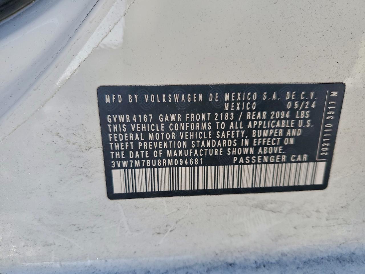 2024 VOLKSWAGEN JETTA SE photo 23
