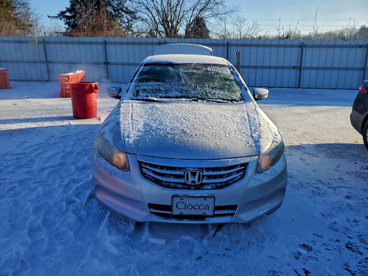 2012 HONDA ACCORD LX photo 9