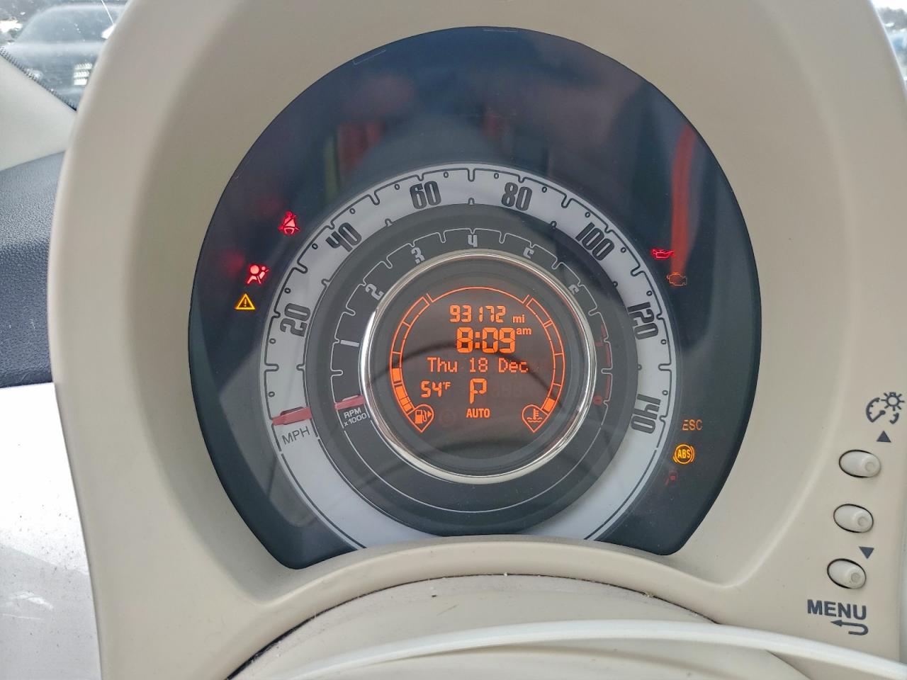 2014 FIAT 500 LOUNGE photo 9