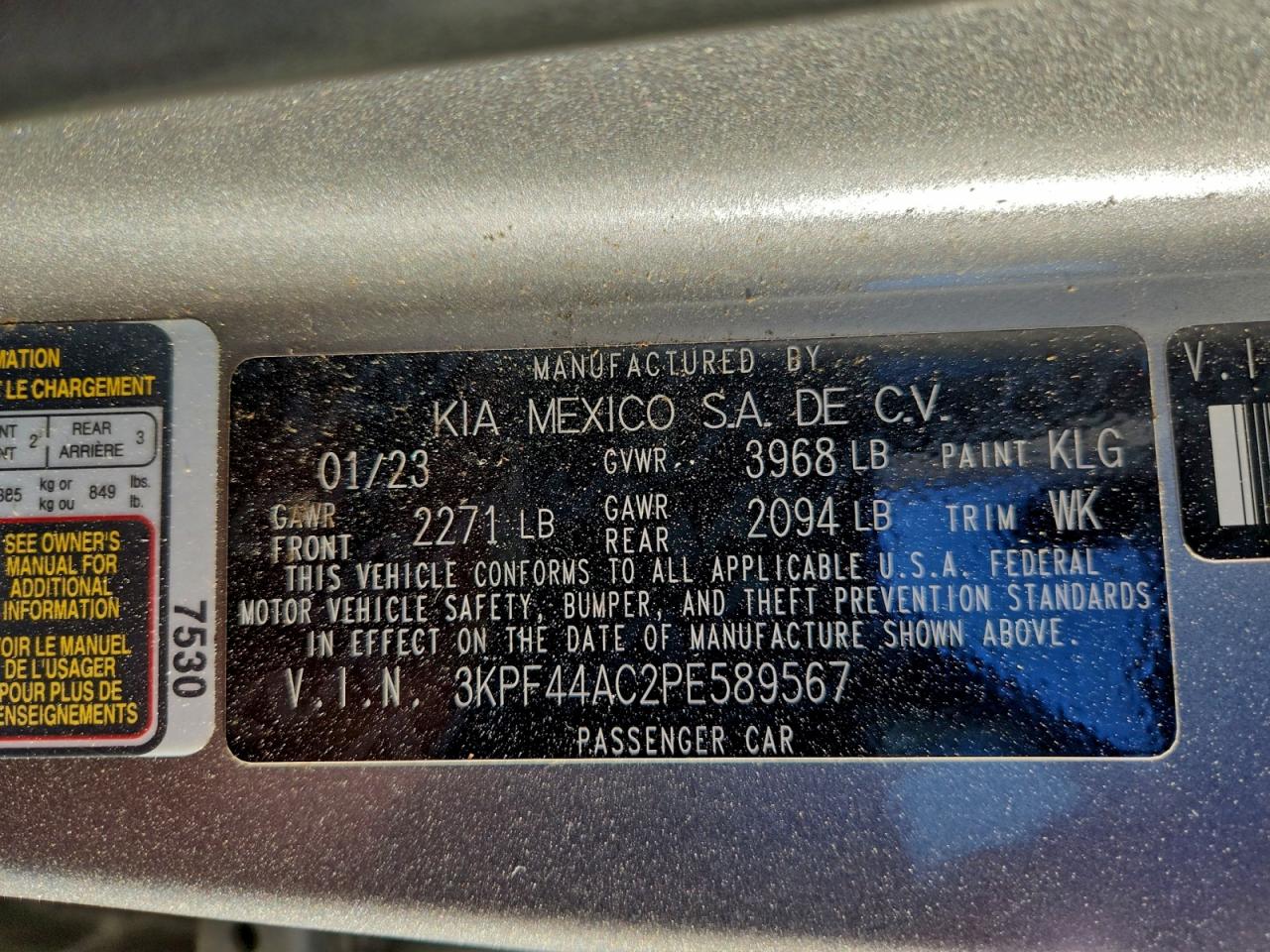 2023 KIA FORTE GT photo 13