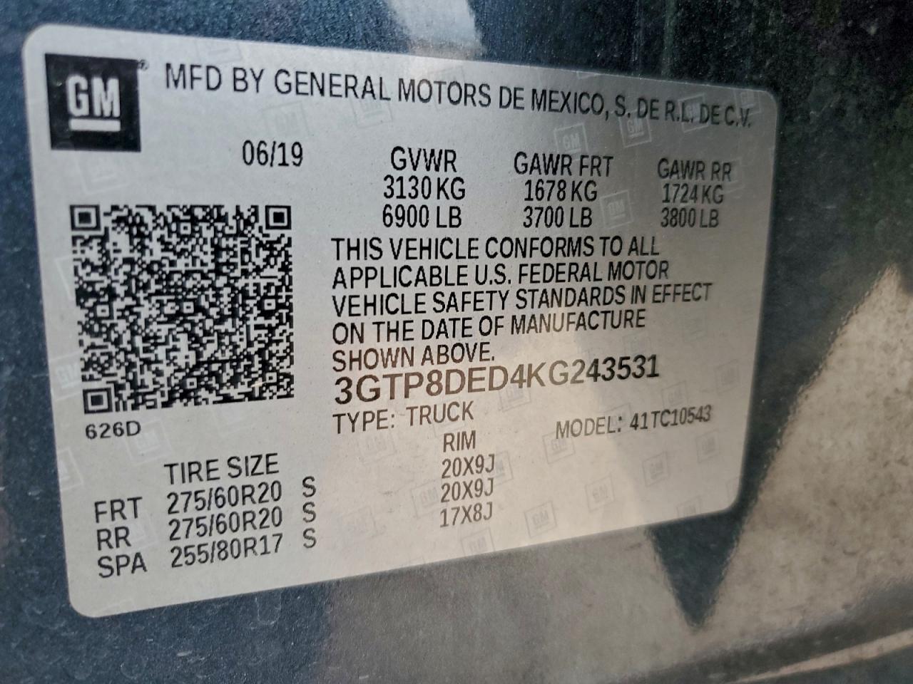 2019 GMC SIERRA C1500 SLT photo 12