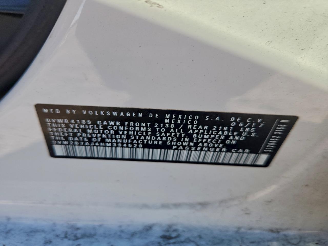 2017 VOLKSWAGEN JETTA S photo 23