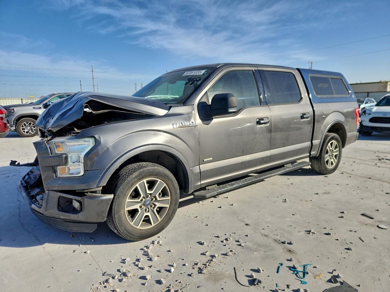 2015 FORD F150 SUPERCREW — FRONT END damage — photo 1
