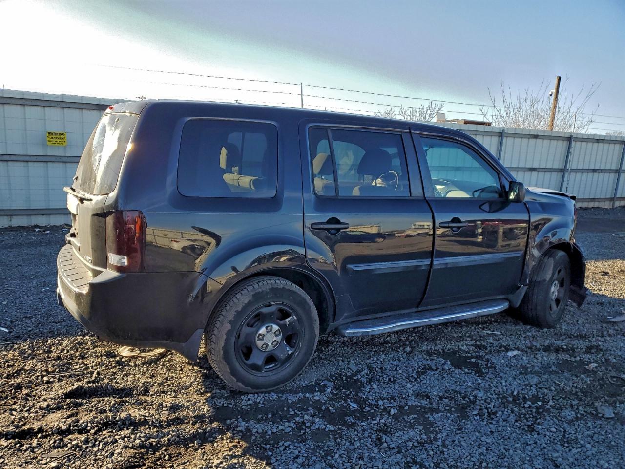 2012 HONDA PILOT LX photo 3
