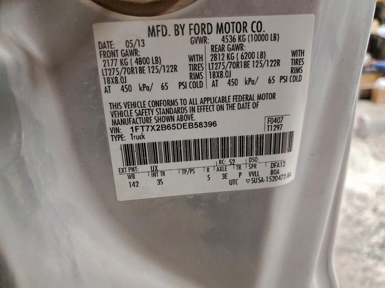 2013 FORD F250 SUPER DUTY photo 12