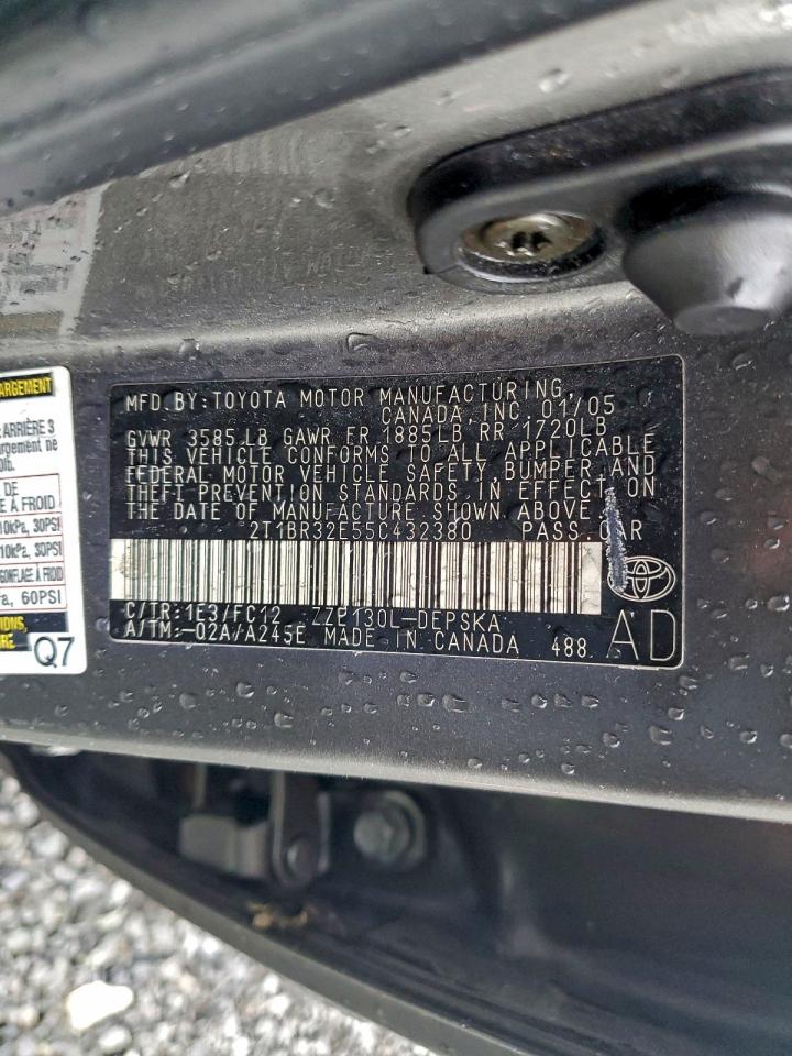 2005 TOYOTA COROLLA CE photo 23