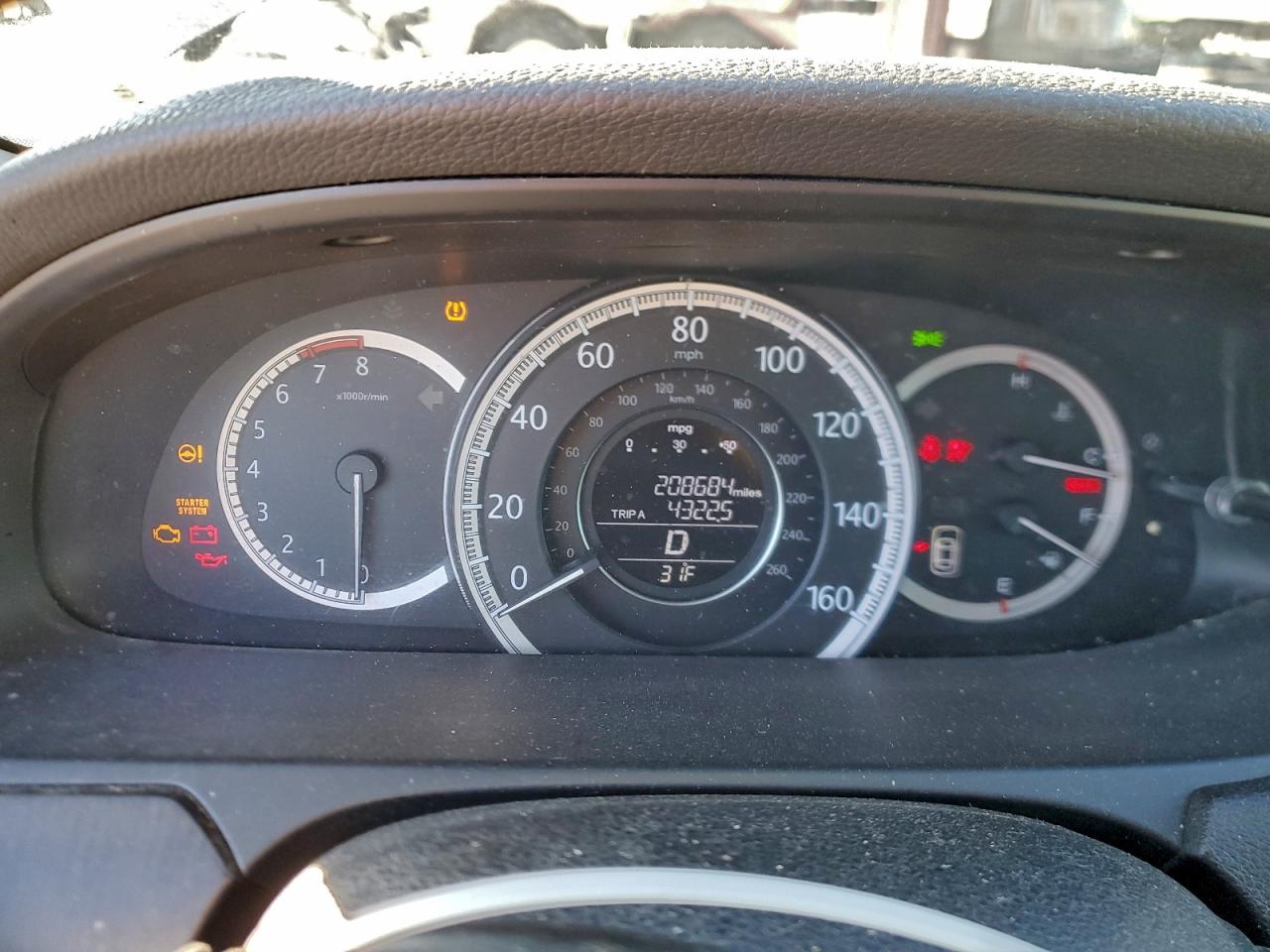 2013 HONDA ACCORD EXL photo 9