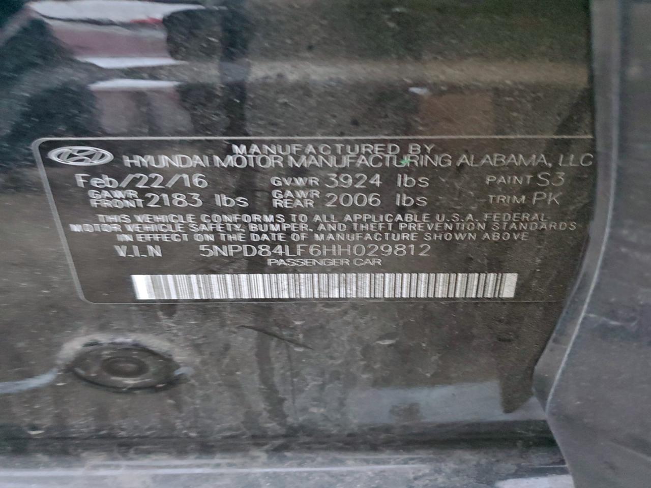 2017 HYUNDAI ELANTRA SE photo 23