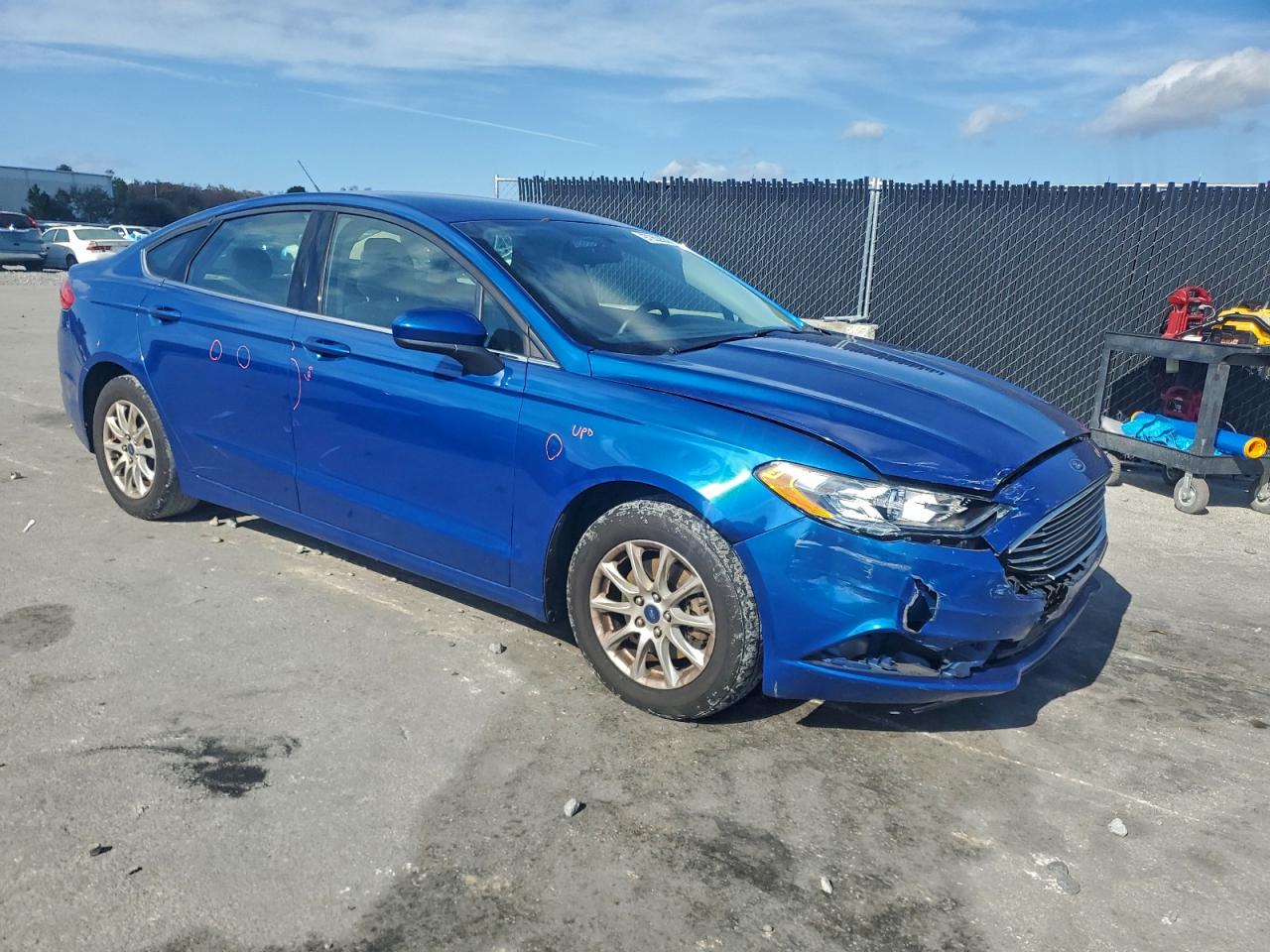 2017 FORD FUSION S photo 4