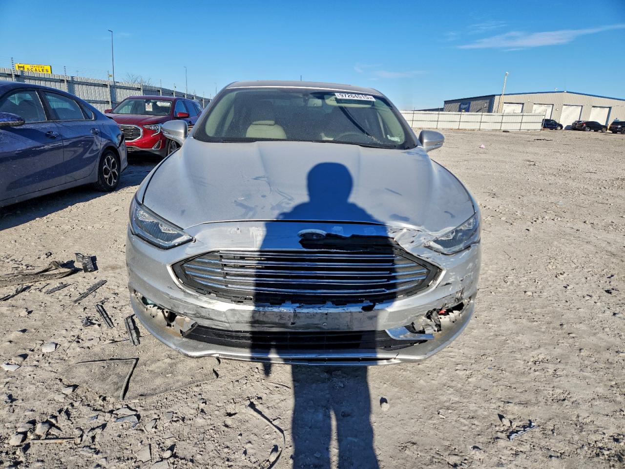 2017 FORD FUSION SE photo 9