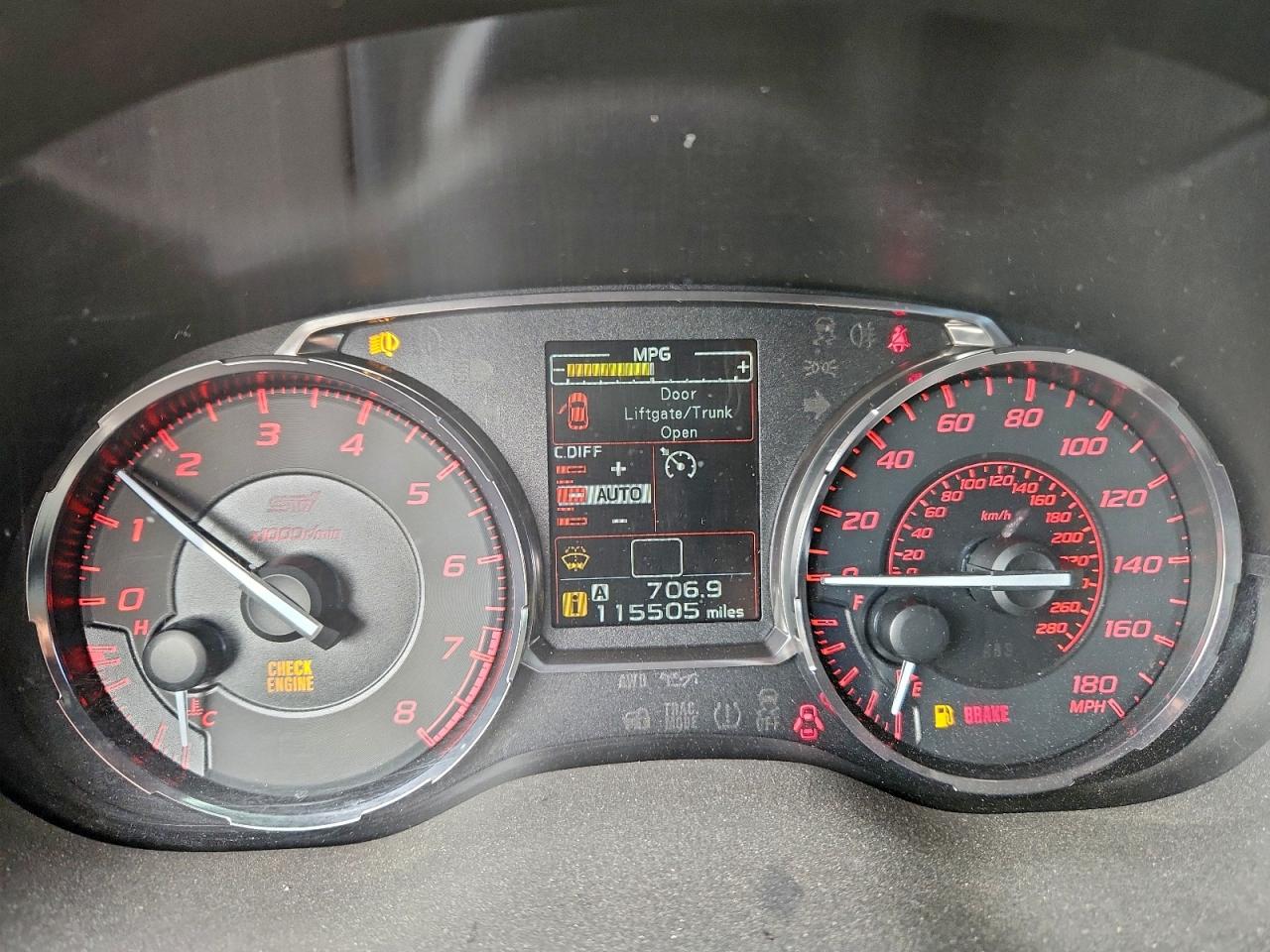 2015 SUBARU WRX STI photo 9