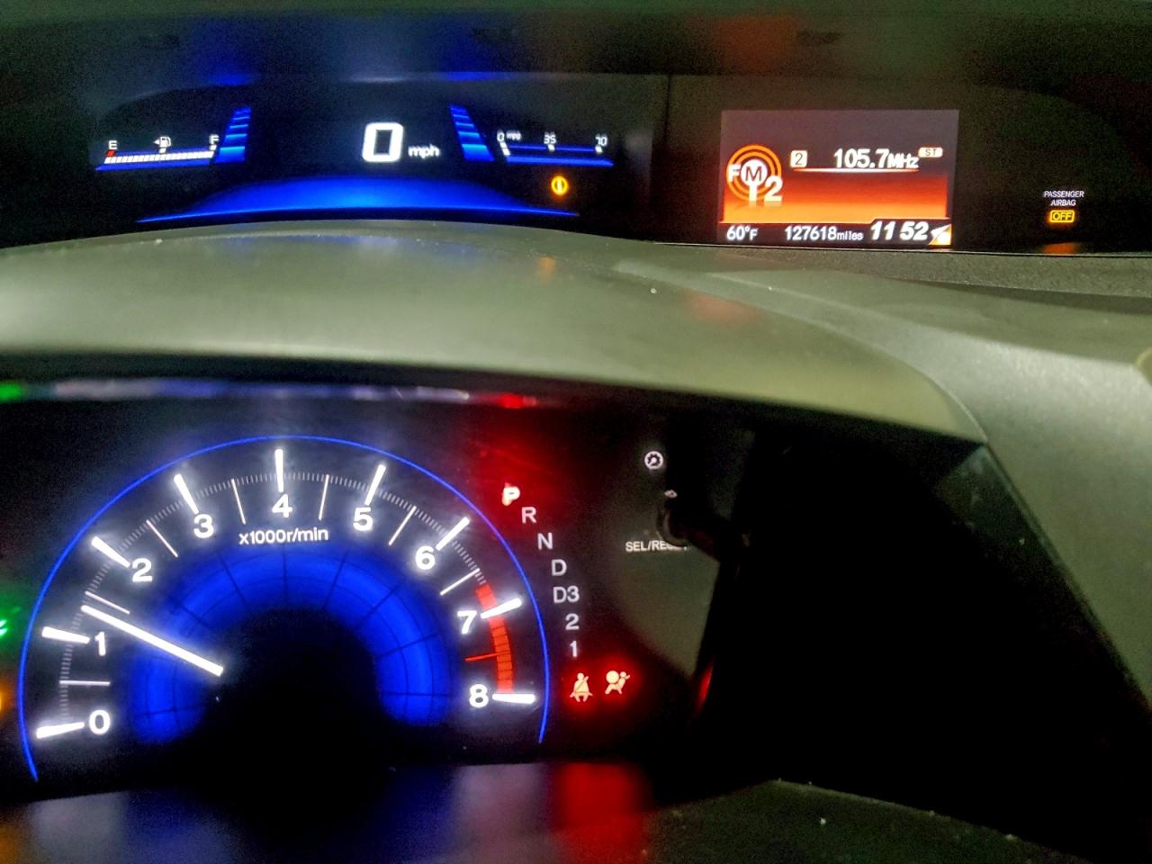 2012 HONDA CIVIC EX photo 9
