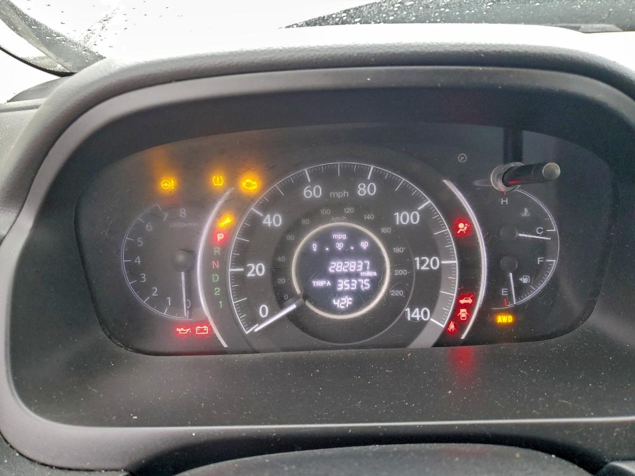 2013 HONDA CR-V EXL photo 9
