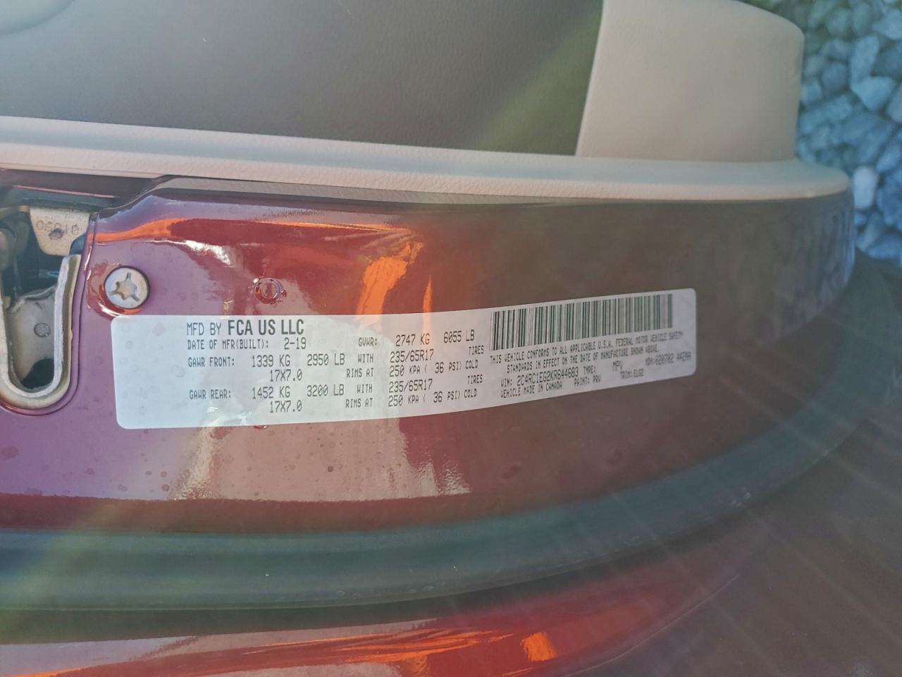 2019 CHRYSLER PACIFICA TOURING L PLUS photo 25
