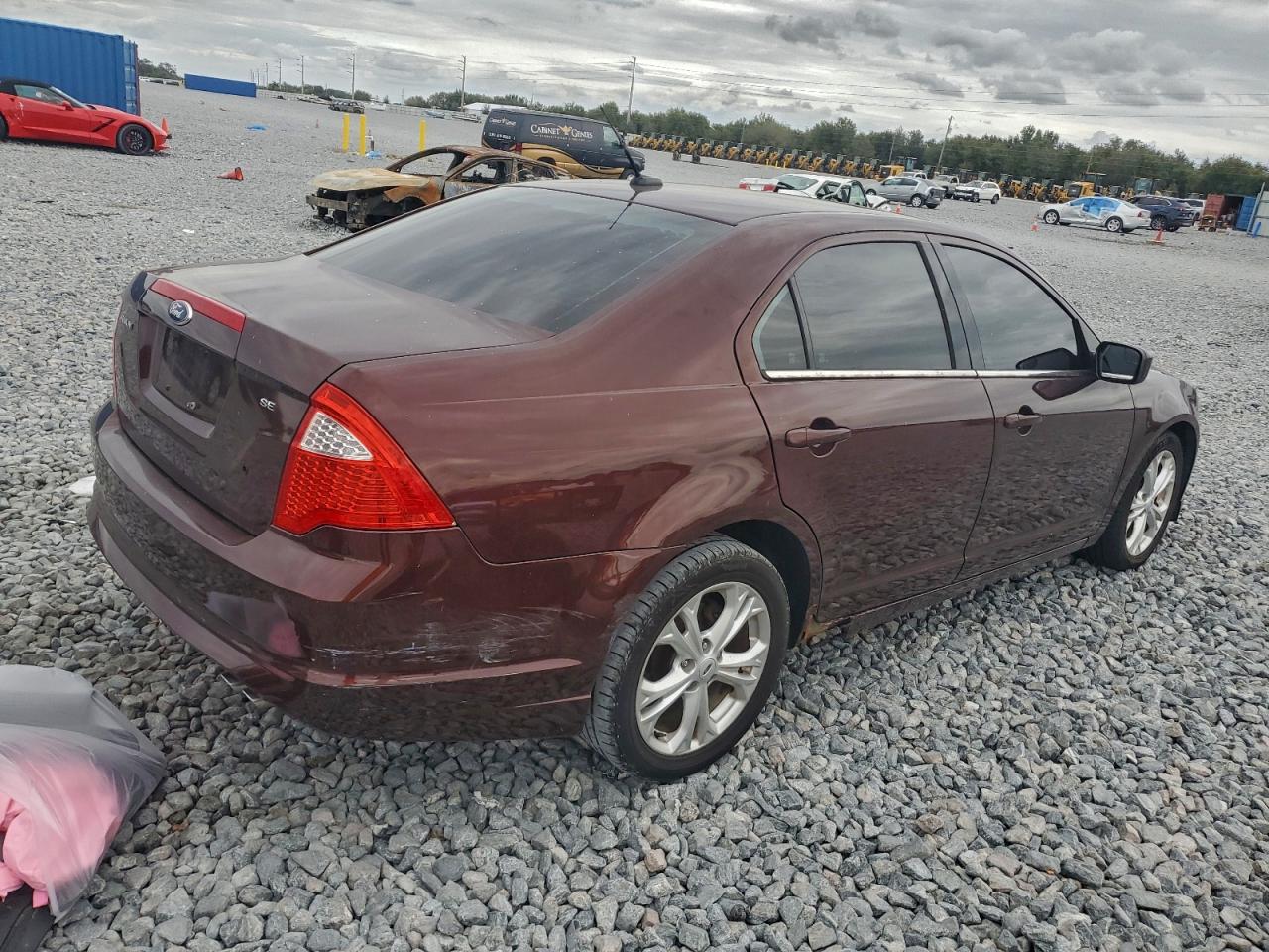 2012 FORD FUSION SE photo 3