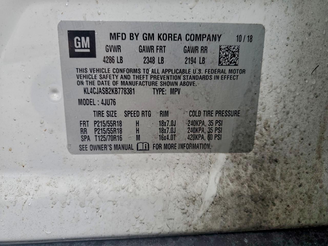 2019 BUICK ENCORE PREFERRED photo 27