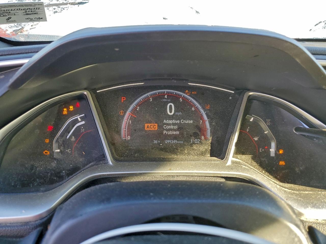 2020 HONDA CIVIC SPORT photo 9