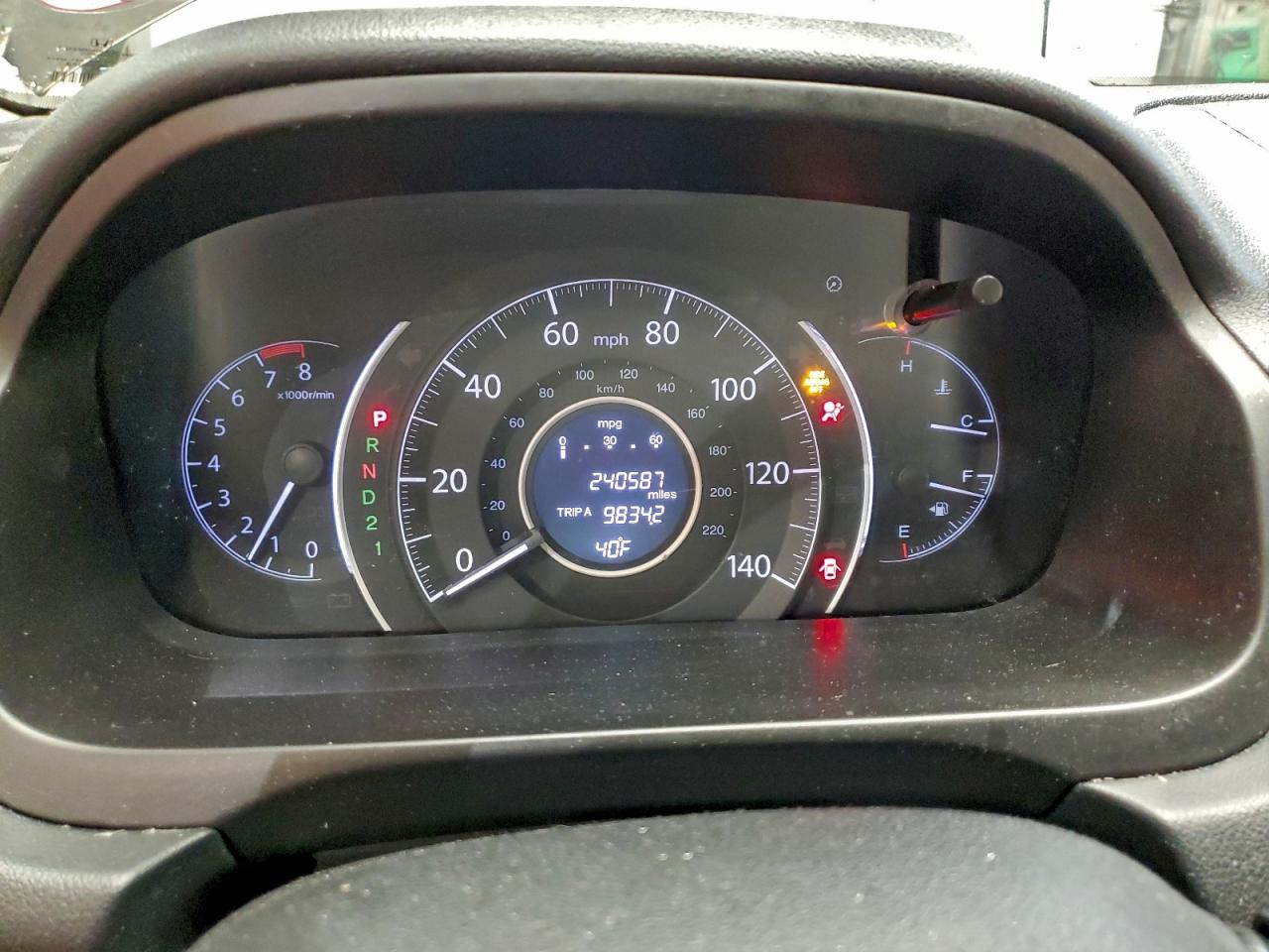 2014 HONDA CR-V LX photo 9