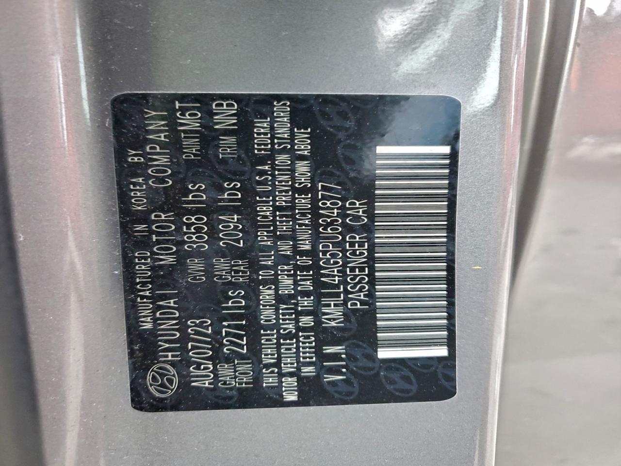 2023 HYUNDAI ELANTRA SE photo 23