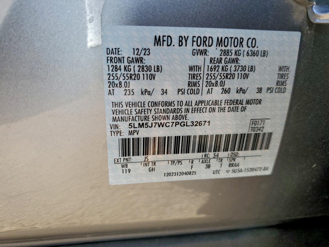 2023 LINCOLN AVIATOR RESERVE photo 34