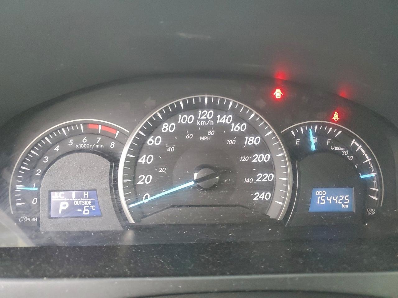 2012 TOYOTA CAMRY BASE photo 9