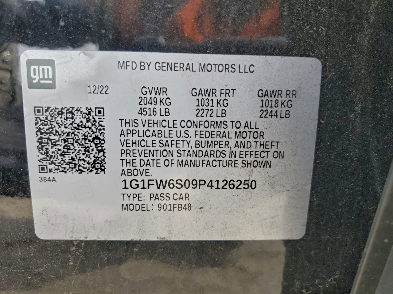 2023 CHEVROLET BOLT EV 1LT photo 23