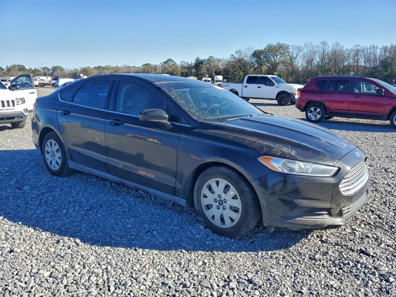 2014 FORD FUSION S photo 4