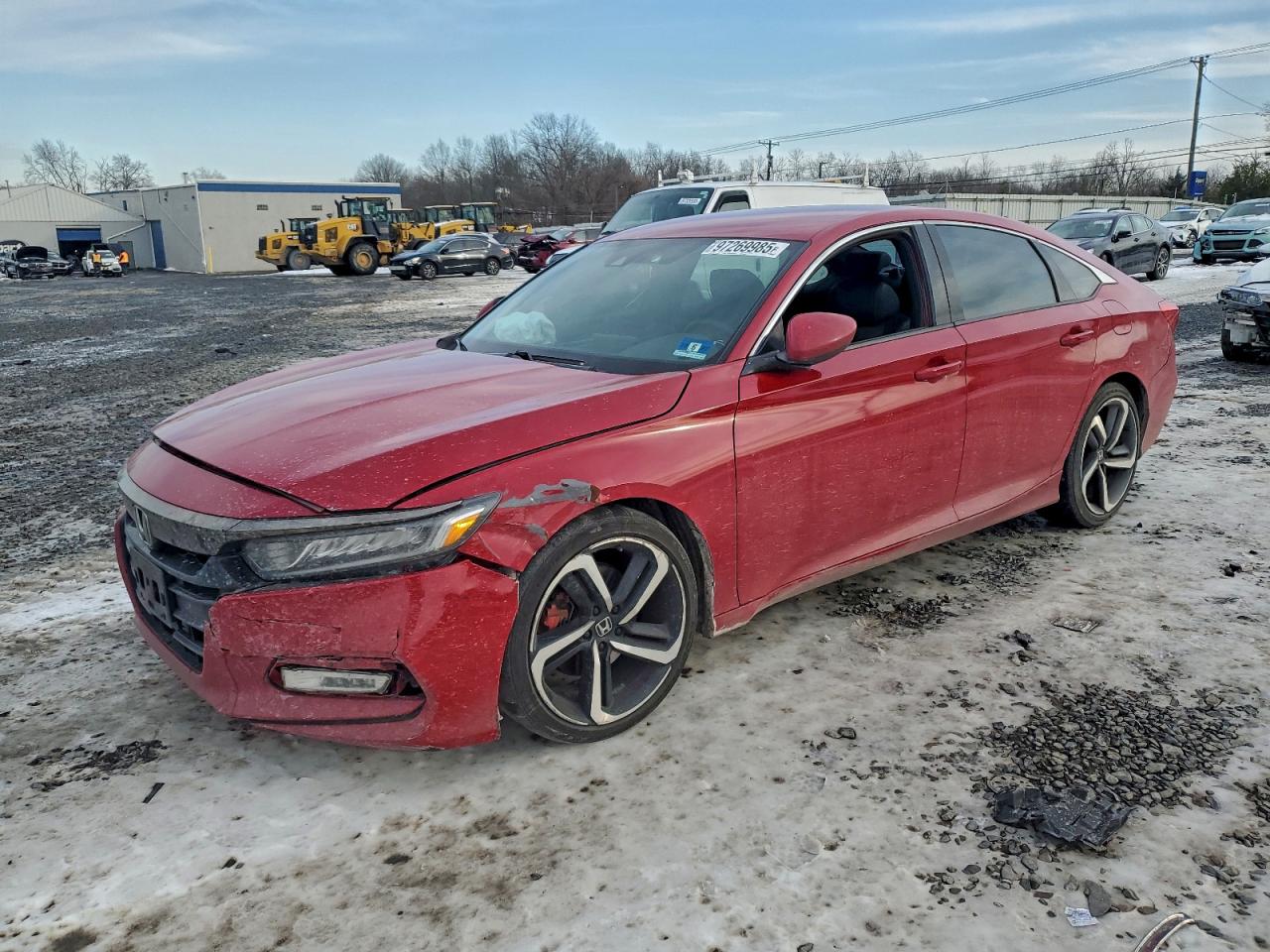 2018 HONDA ACCORD SPORT — FRONT END damage — photo 1