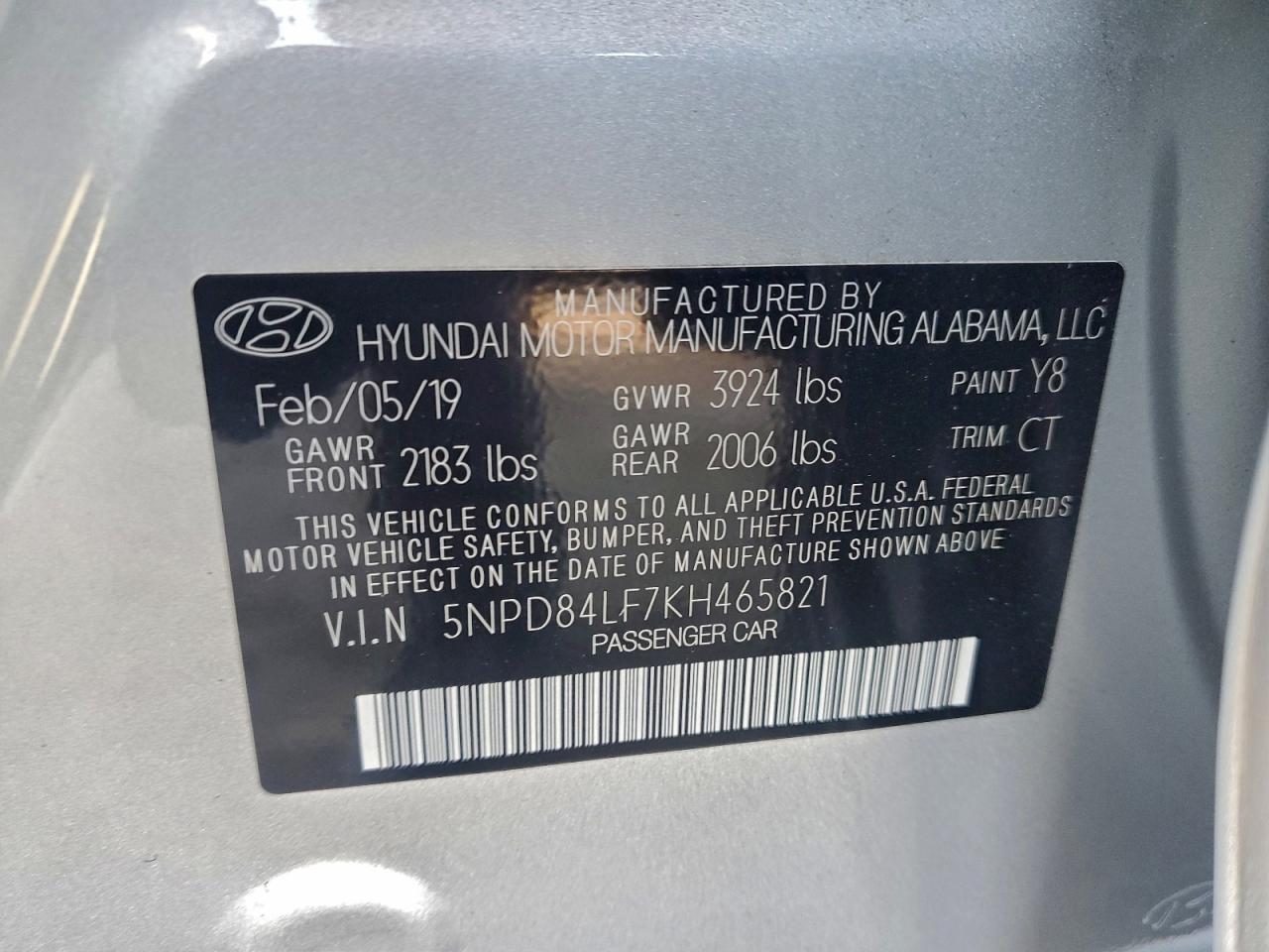 2019 HYUNDAI ELANTRA SEL photo 23