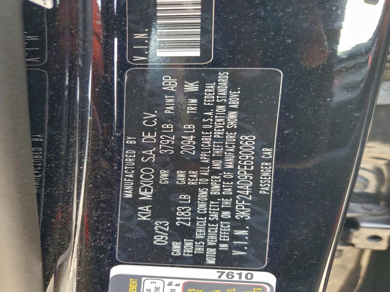 2023 KIA FORTE LX photo 23