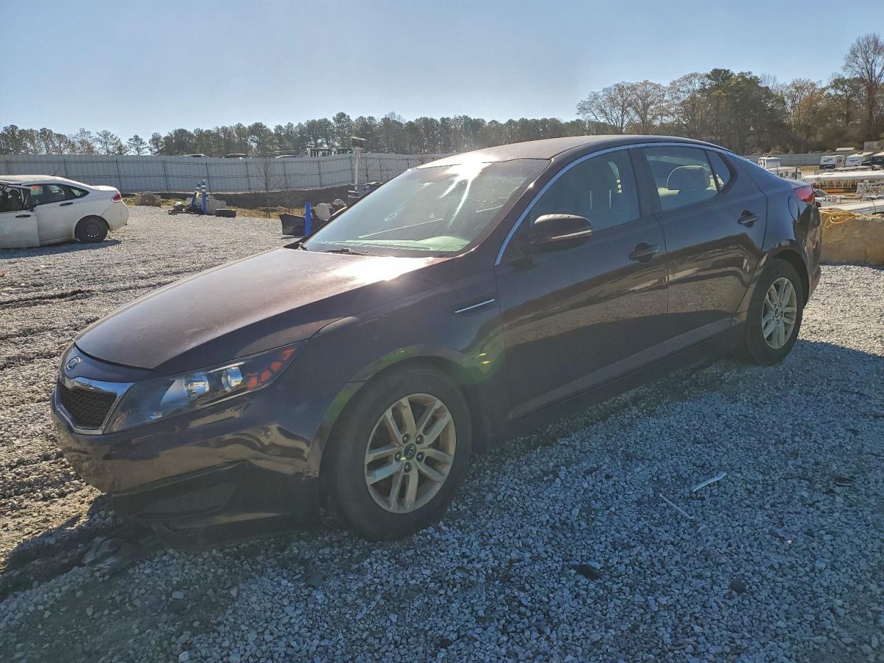 2011 KIA OPTIMA LX — FRONT END damage — photo 1