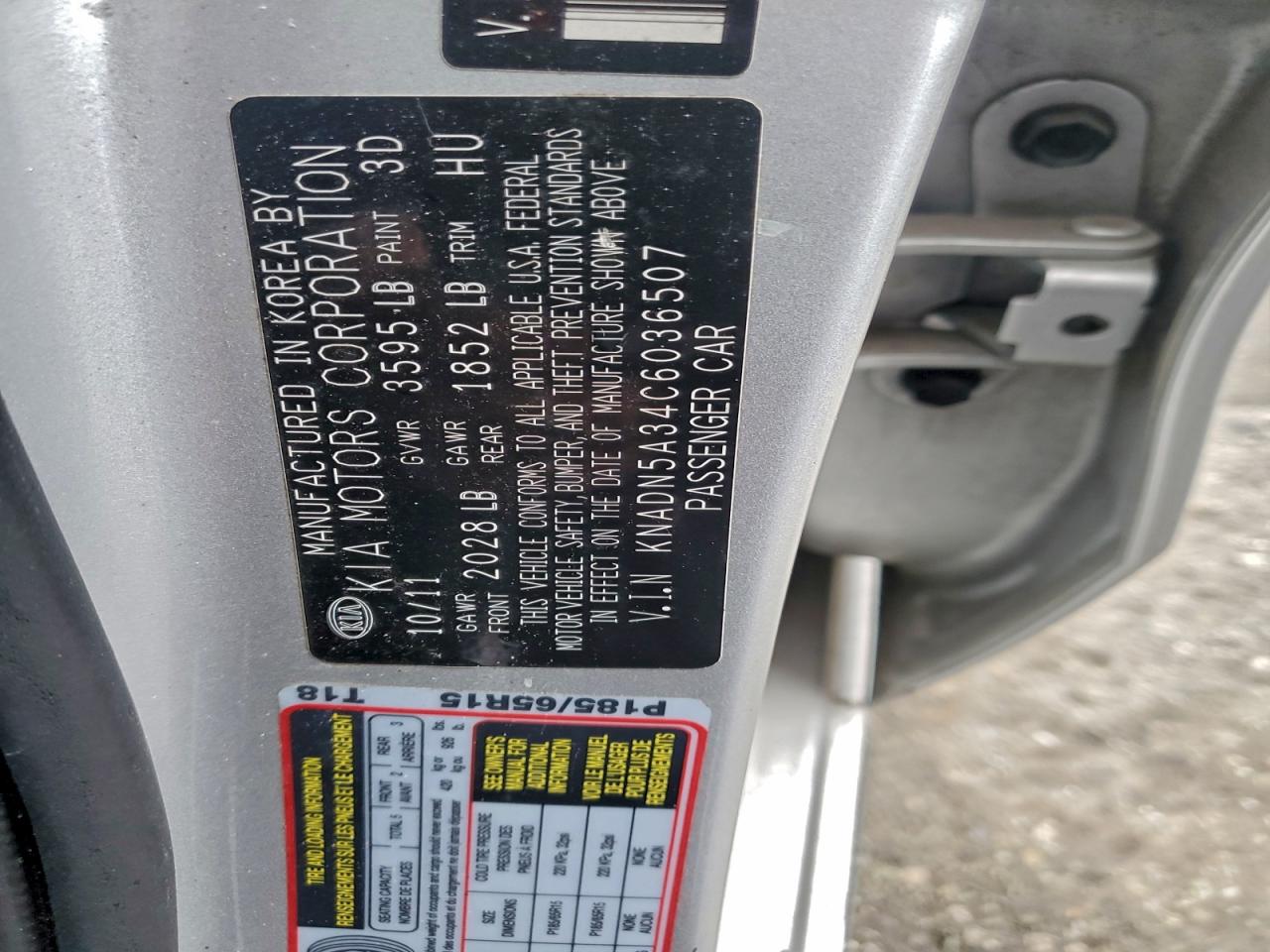 2012 KIA RIO EX photo 25