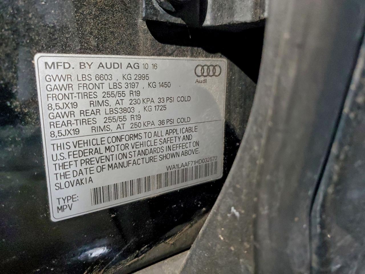 2017 AUDI Q7 PREMIUM PLUS photo 27