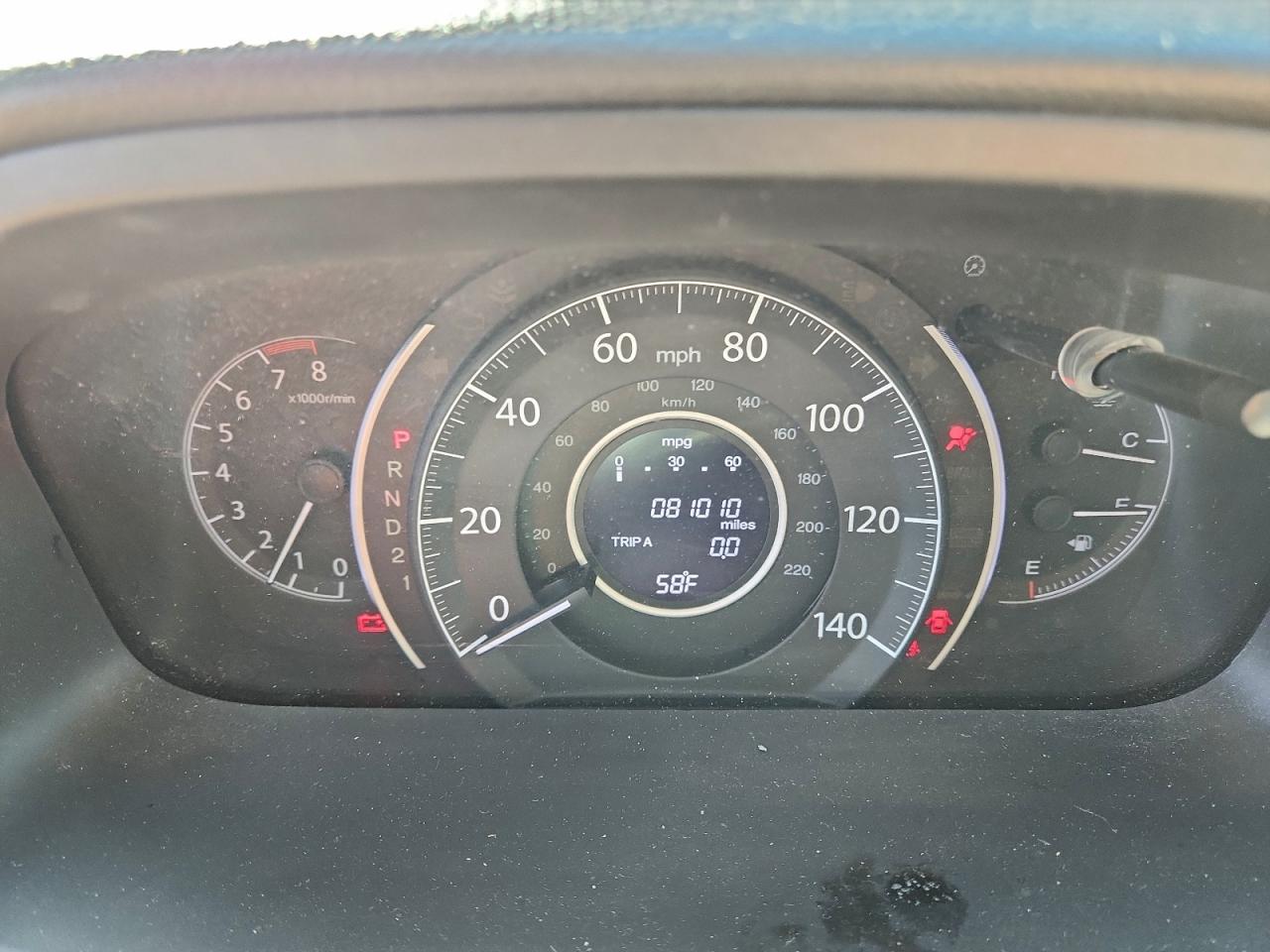 2012 HONDA CR-V EXL photo 9
