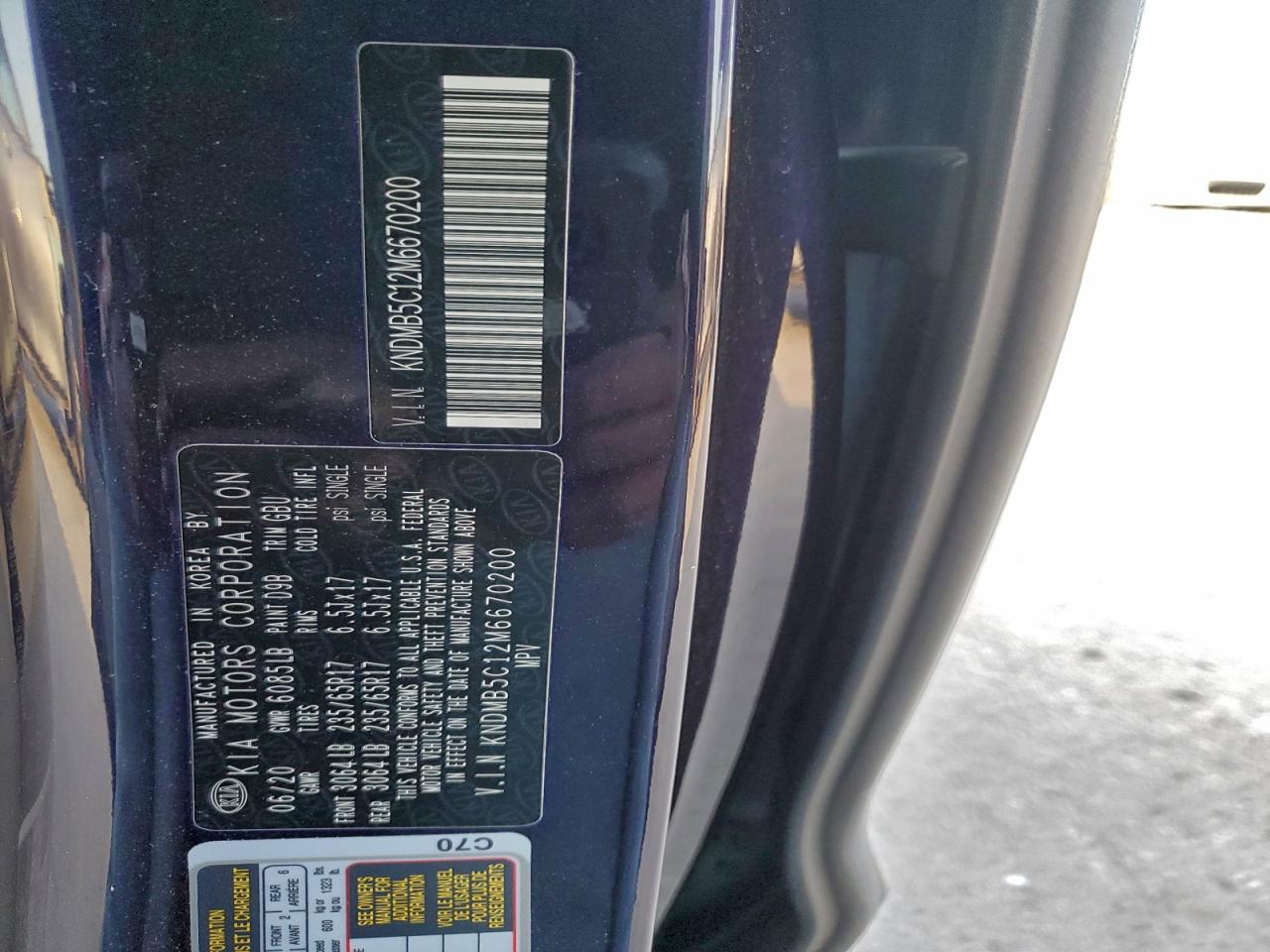 2021 KIA SEDONA LX photo 13