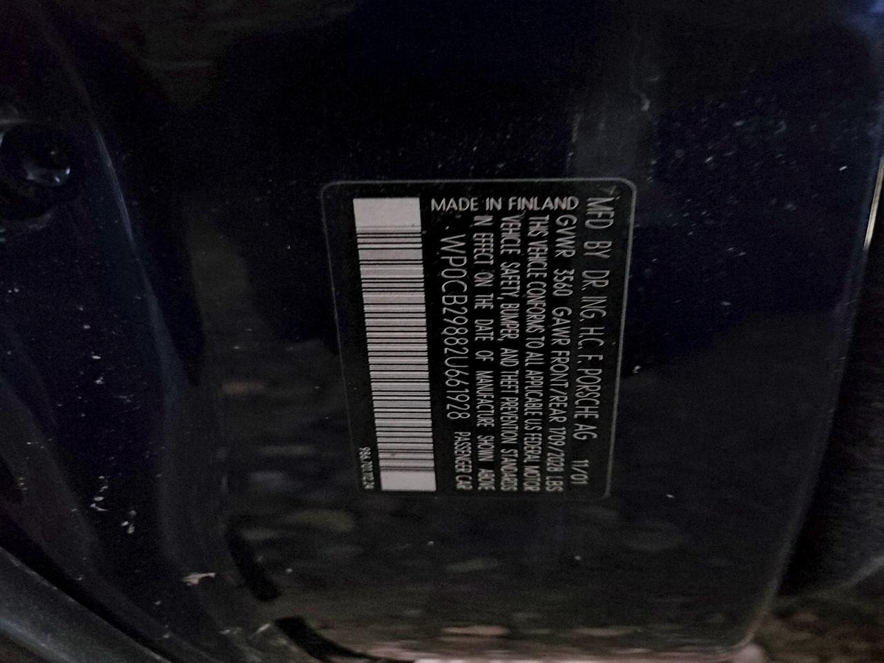 2002 PORSCHE BOXSTER S photo 25