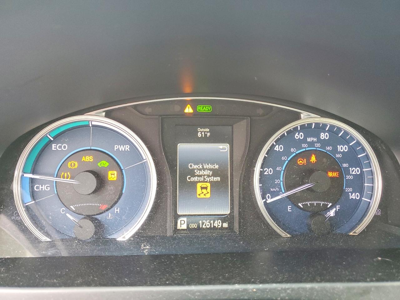 2015 TOYOTA CAMRY HYBRID photo 9