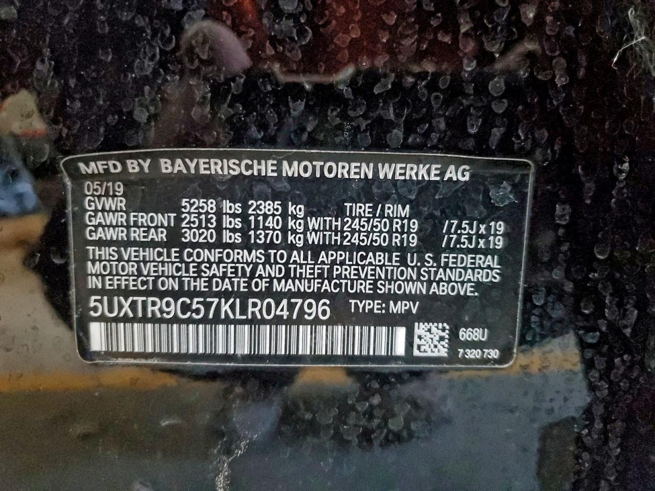2019 BMW X3 XDRIVE30I photo 25