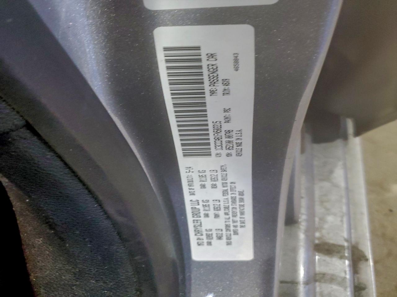 2015 CHRYSLER 200 LIMITED photo 23