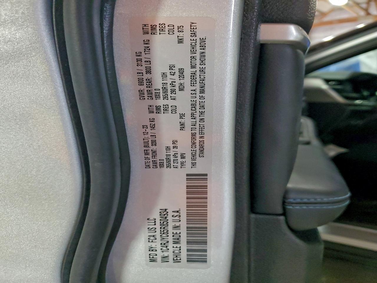 2024 JEEP GRAND CHEROKEE TRAILHAWK 4XE photo 13