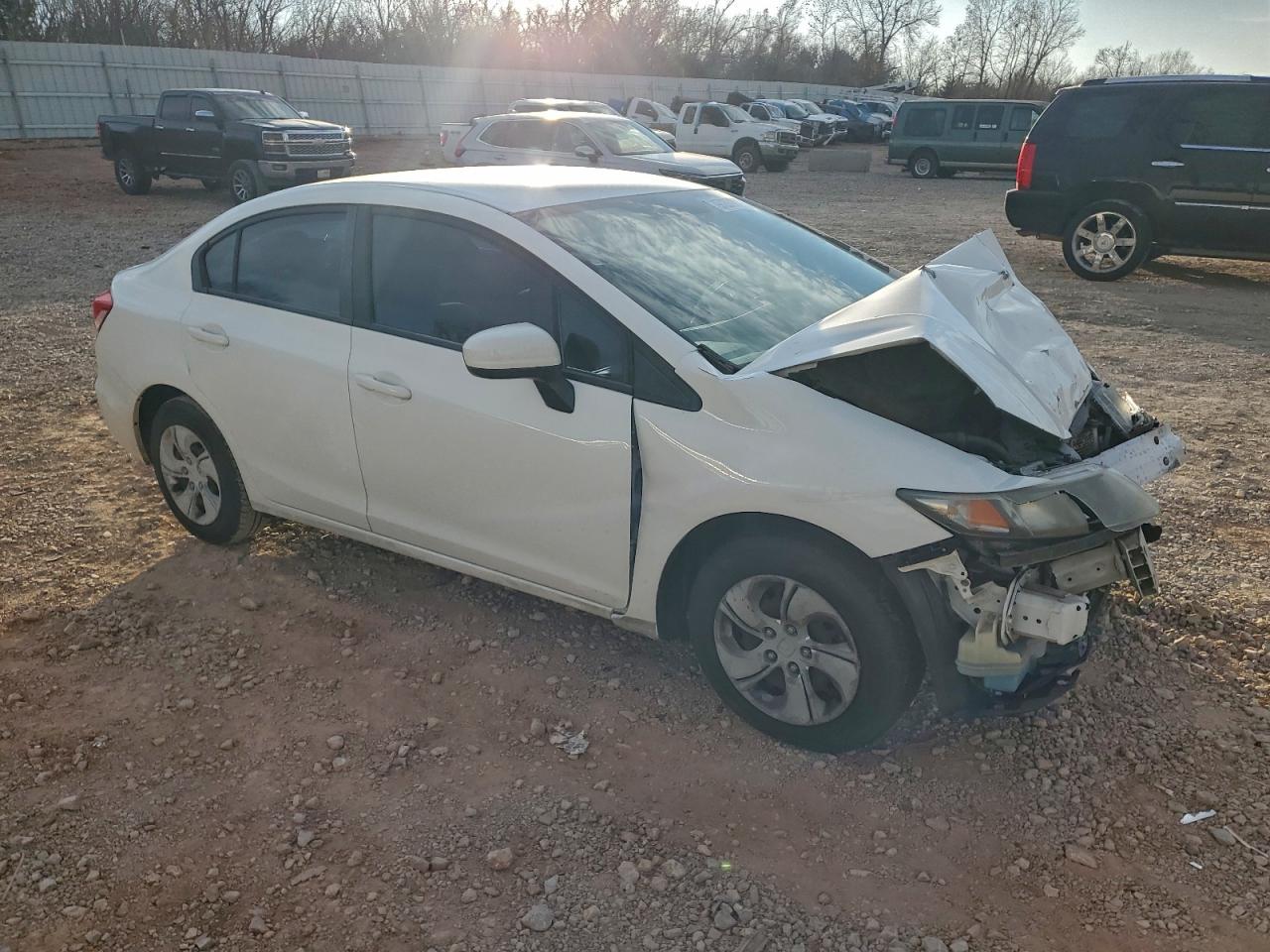 2014 HONDA CIVIC LX photo 4