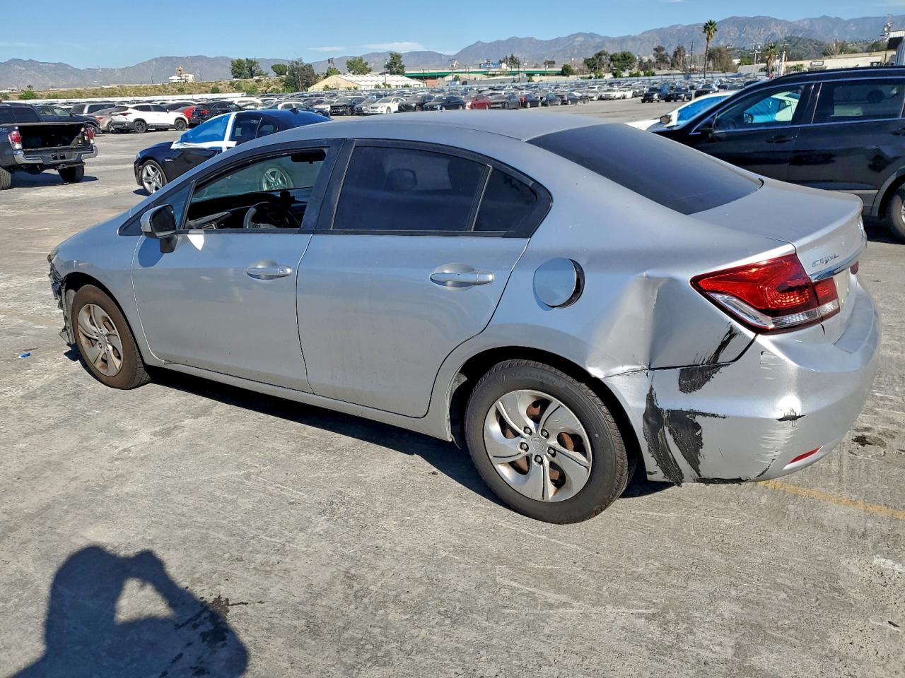 2014 HONDA CIVIC LX photo 2