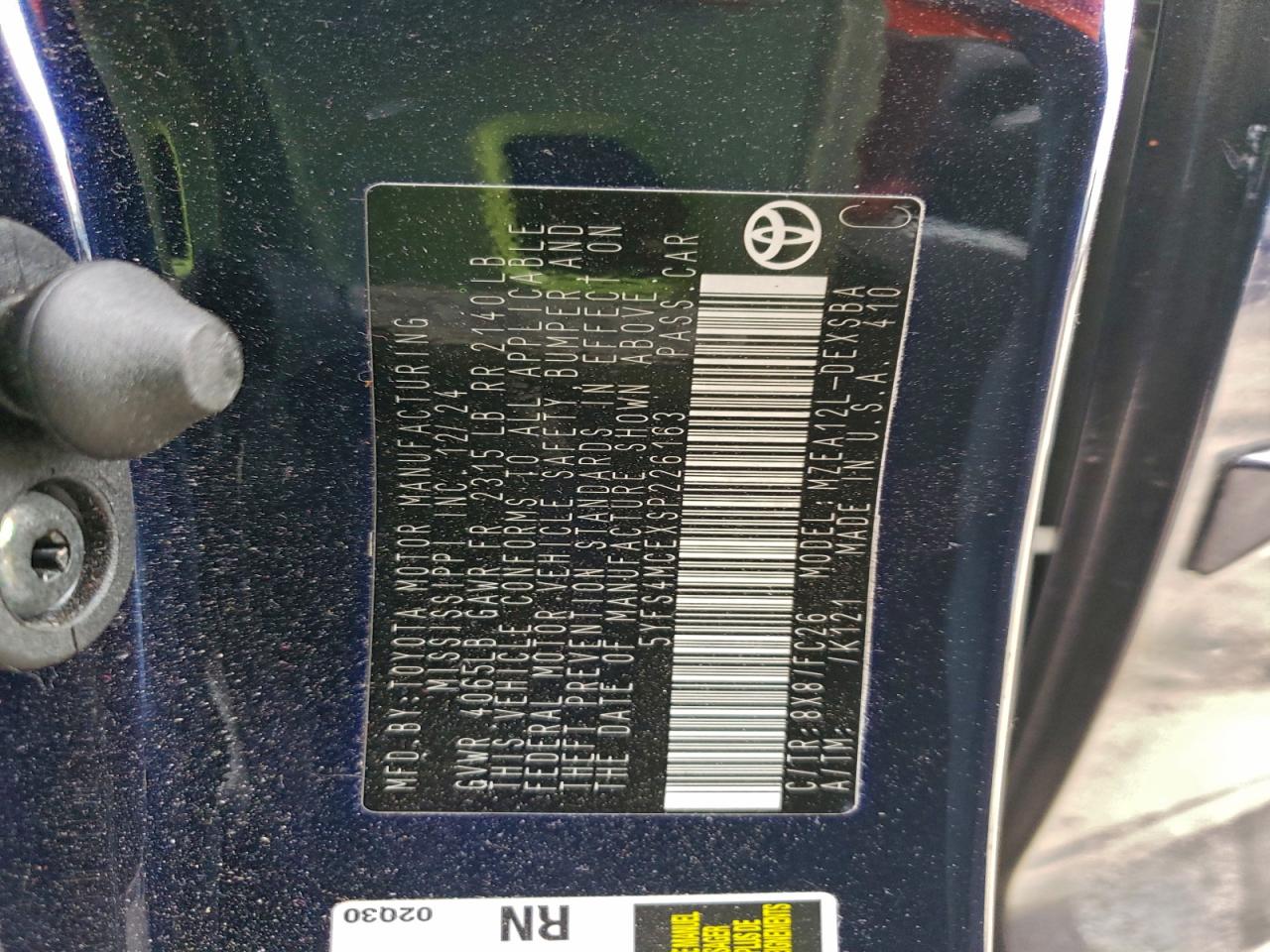2025 TOYOTA COROLLA SE photo 23