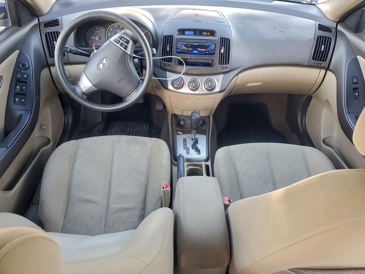 2010 HYUNDAI ELANTRA BLUE photo 8