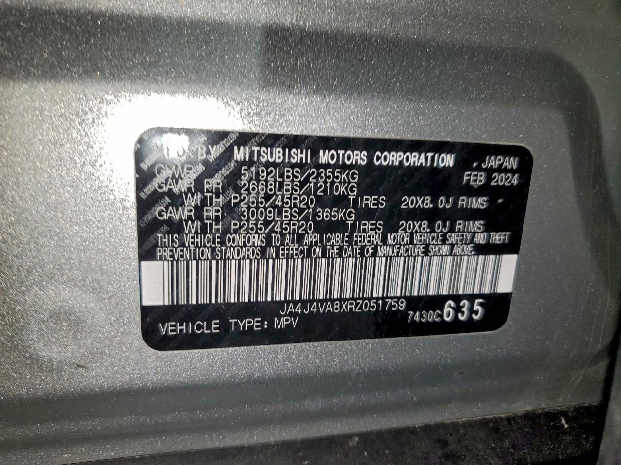2024 MITSUBISHI OUTLANDER SE photo 25